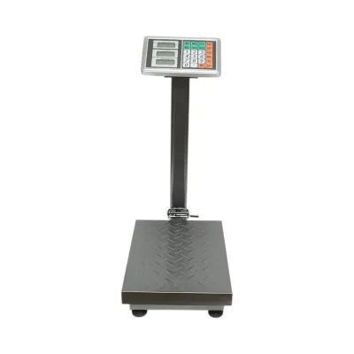 Cantar electronic de podea 150kg tip platforma 400x300mm cu brat pliabil, afisaj LCD Breckner Germany