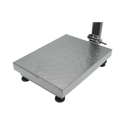 Cantar electronic de podea 150kg tip platforma 400x300mm cu brat pliabil, afisaj LCD Breckner Germany - imagine 10