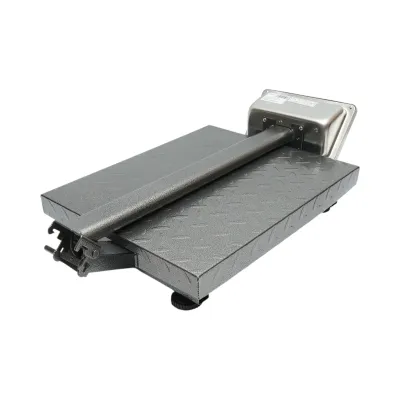 Cantar electronic de podea 350kg tip platforma 500x400mm cu brat pliabil, afisaj LCD Breckner Germany - imagine 5