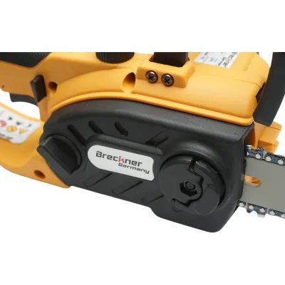 Drujba electrica profesionala 1060W cu 2 acumulatori 21V, 6Ah Li-ion, motor brushless, lama 12 inch (300mm) Breckner Germany - imagine 10