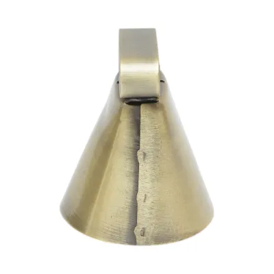Clopot ovine si bovine 4cm auriu tip talanga - imagine 2