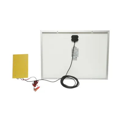 Set panou solar 75W fotovoltaic monocristalin 760x550x25mm cu regulator 10A 12/24V, 2xUSB, cablu baterie 2m Breckner Germany - imagine 2