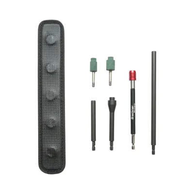 Set freza curatare locas valva janta auto tubeless 7 piese Breckner Germany