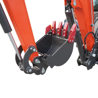 Buldoexcavator articulat compact 2.8T, motor diesel 50CP, cupa frontala si brat excavare spate THOR - imagine 14
