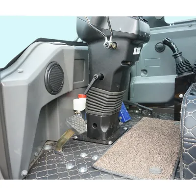 Buldoexcavator articulat compact 2.8T, motor diesel 50CP, cupa frontala si brat excavare spate THOR - imagine 10