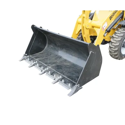Buldoexcavator articulat compact 2.5T, motor diesel 52CP,  adancime sapare 1600mm, cupa frontala si brat excavare spate THOR - imagine 6