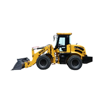 Incarcator frontal WOLF 6.5T, 4x4, motor YTO 115CP cu turbo, cupa frontala 1.5m3, furci paleti 1200x120mm WOLF - imagine 3