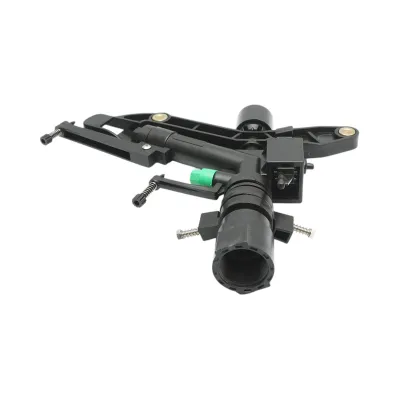 Aspersor de impact reglabil cu brat oscilant, 2 duze, raza 18-25m, debit 75-82 L/min, filet interior 1 inch Breckner Germany - imagine 4
