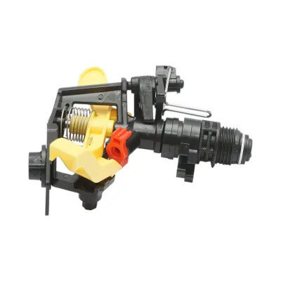 Aspersor de impact reglabil cu brat oscilant, duza 4mm, raza 5-10m, debit 15-28 L/min, filet exterior 1/2 inch Breckner Germany - imagine 2