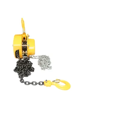 Palan manual cu lant 3m, sarcina maxima 2000kg, carlig cu siguranta 2T Breckner Germany - imagine 4
