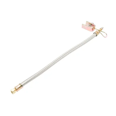 Prelungitor valva roata cu protectie metalica si clips cu surub 50/400mm - imagine 2