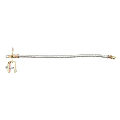 Prelungitor valva roata cu protectie metalica si clips cu surub 50/400mm