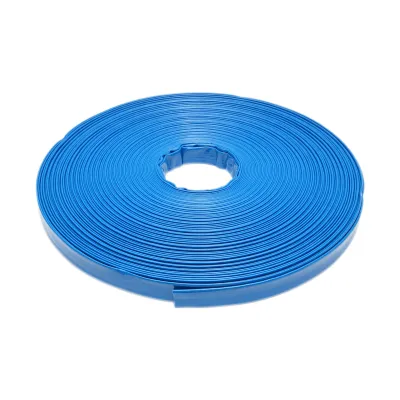 Furtun plat apa, pentru irigat din PVC 1.5 toll lungime 100m, PN4 Breckner Germany