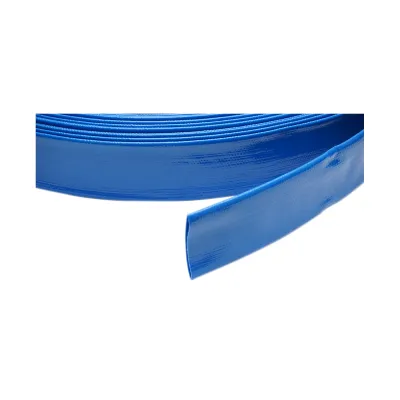 Furtun plat apa, pentru irigat din PVC 1.5 toll lungime 100m, PN4 Breckner Germany - imagine 4