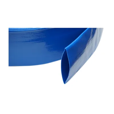 Furtun plat apa pentru irigat din PVC 3 toll lungime 100m, PN4 Breckner Germany - imagine 4