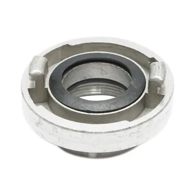 Cupla storz 2 toll cu filet interior mama pentru furtun irigatii apa, pompieri din aluminiu Breckner Germany - imagine 2