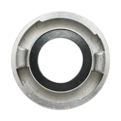 Cupla storz 2 toll cu filet interior mama pentru furtun irigatii apa, pompieri din aluminiu Breckner Germany - imagine 3