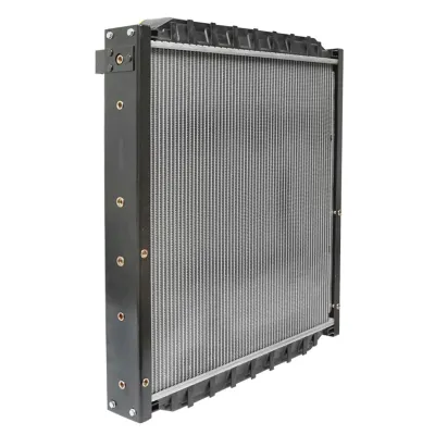 Radiator apa aluminiu MAN, Tractor Forestier 670x660x85mm - imagine 4