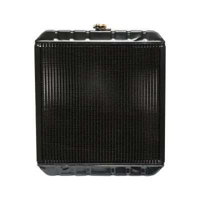 Radiator racire apa 620x550x76mm din cupru pentru Perkins, Tractor Forestier - imagine 3