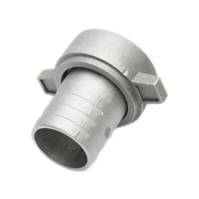 Racord cupla 1.5 tolll cu piulita si garnitrua din aluminiu pentru furtun irigat apa cu filet interior - imagine 2