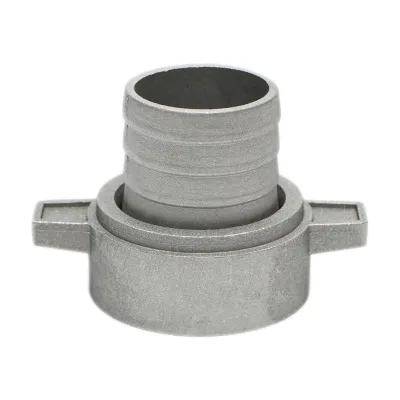 Racord cupla 1.5 tolll cu piulita si garnitrua din aluminiu pentru furtun irigat apa cu filet interior