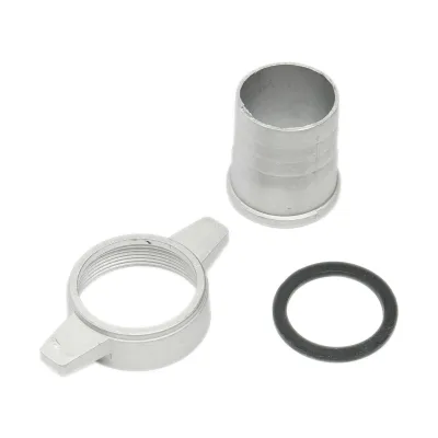 Racord cupla 2 toll cu piulita si garnitrua din aluminiu pentru furtun irigat apa cu filet interior - imagine 3