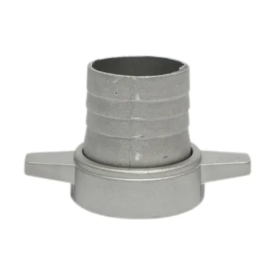 Racord cupla 2 toll cu piulita si garnitrua din aluminiu pentru furtun irigat apa cu filet interior