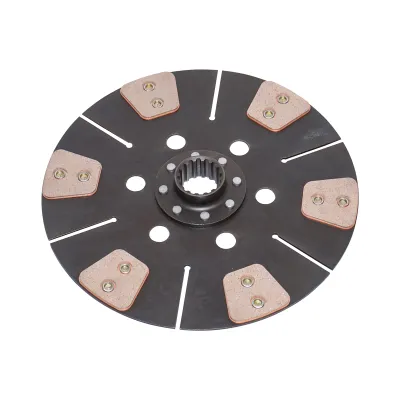 Disc ambreiaj complet cu placute ferodou 16 caneluri fi 327 D1010 Breckner Germany - imagine 2