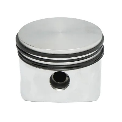 Set biela si piston echipat cu segmenti 80mm, pentru compresor aer Tractor Forestier, motor Perkins - imagine 5