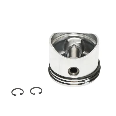 Piston cu segmenti 80.25mm, bolt si sigurante pentru compresor aer Tractor Forestier cu motor Perkins