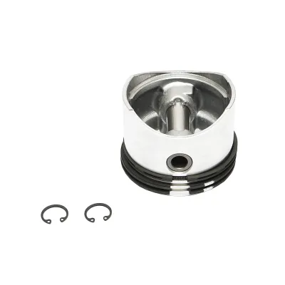 Piston cu segmenti 80.50mm, bolt si sigurante pentru compresor aer Tractor Forestier cu motor Perkins