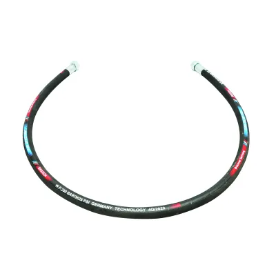 Furtun presiune sertizat DN16 2SN - 1800mm Tractor Forestier - imagine 3