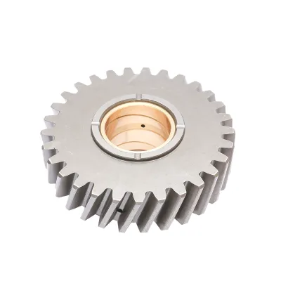 Pinion ax intermediar Z=29 cu bucsa bronz pentru reductor ax secundar (ax 2) Tractor Forestier  - imagine 2