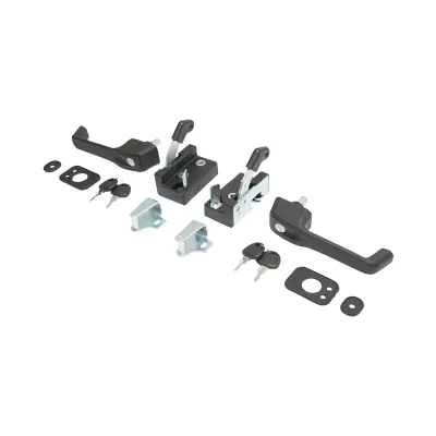 Set incuietori universale stanga si dreapta cabina Tractor Forestier, Tractor U-445, U-650, Fiat, etc... - imagine 2