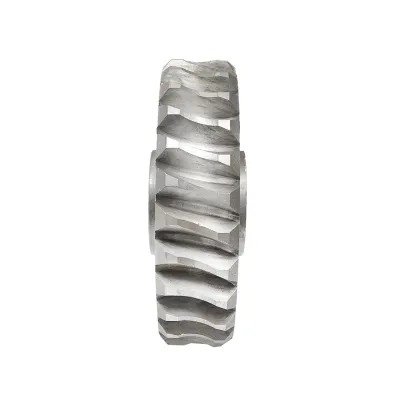 Set pinion cu ax melcat pentru troliu Tractor Forestier - imagine 2