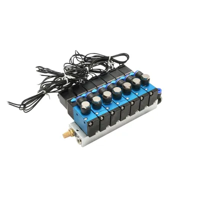 Caseta electroventil troliu CD Tractor Forestier 12V 5 inchis, 2 deschis - imagine 4