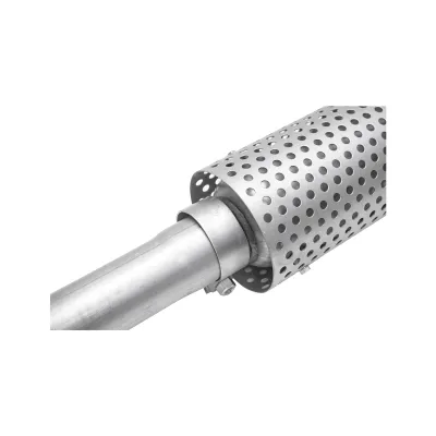 Toba esapament din inox pentru Tractor Forestier patrata, MAN 4-6 pistoane cu filtru amortizare HQ - imagine 2