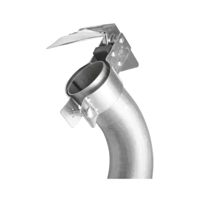 Toba esapament din inox pentru Tractor Forestier patrata, MAN 4-6 pistoane cu filtru amortizare HQ - imagine 5
