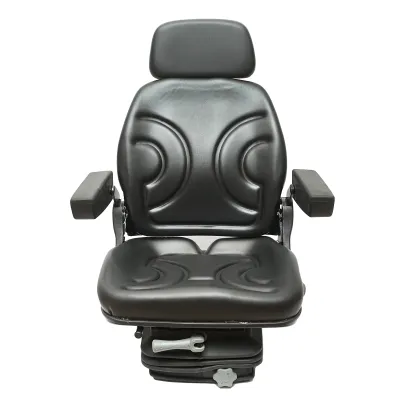 Scaun universal reglabil cu amortizor cotiere si tetiera pentru Tractor Forestier - imagine 6