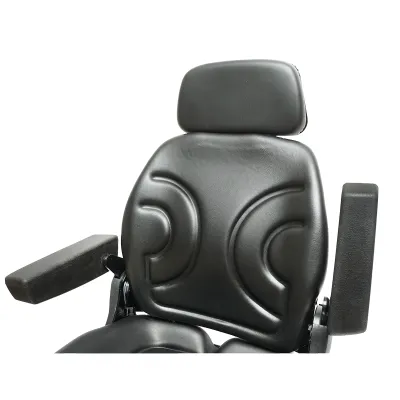 Scaun universal reglabil cu amortizor cotiere si tetiera pentru Tractor Forestier - imagine 4