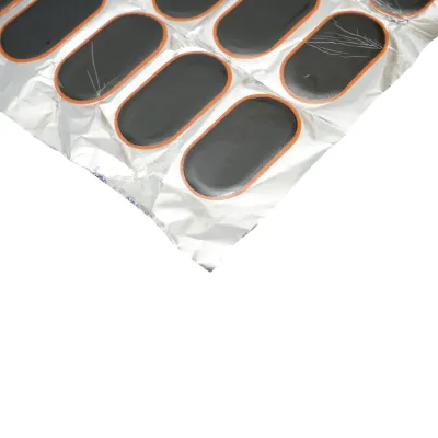 Petice vulcanizare ovale 41x76mm pentru camere de aer 15 buc/set Maruni made in Japan - imagine 5