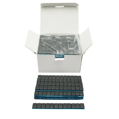 Contragreutati autoadezive negre echilibrare roti Fe 60g (5gx12 buc) 100 benzi/cutie