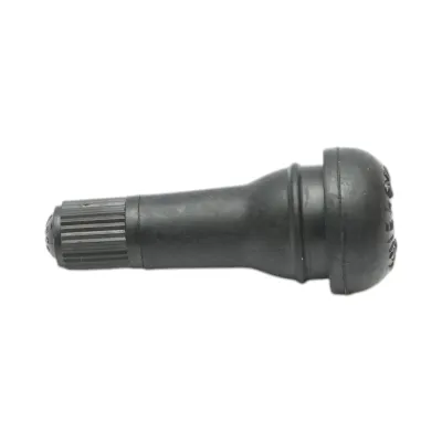 Set 100 valve roata tubeless EPDM cu insertie alama 43mm TR413 - imagine 5