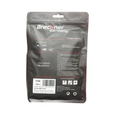 Petice vulcanizare rotunde 40mm pentru camere de aer Breckner Germany - imagine 3