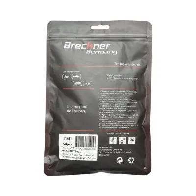 Petice vulcanizare rotunde 50mm BU-B0 pentru camere de aer Breckner Germany - imagine 3