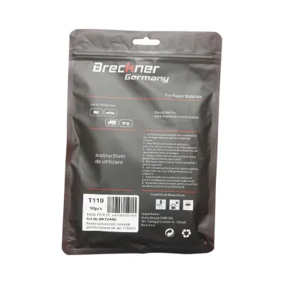 Petice vulcanizare rotunde 110mm pentru camere de aer Breckner Germany - imagine 3