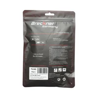 Petice vulcanizare ovale 40x60mm pentru camere de aer Breckner Germany - imagine 3
