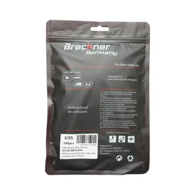 Petice vulcanizare rotunde 35mm BU-A0 pentru camere de aer Breckner Germany - imagine 3