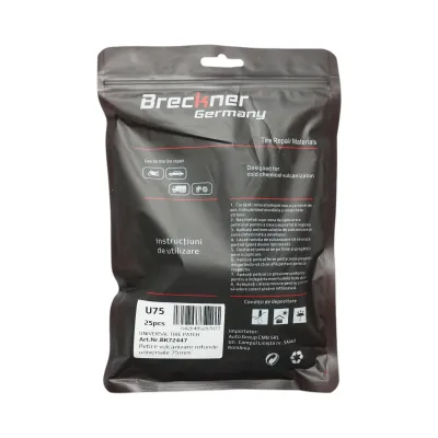 Petice vulcanizare rotunde 75mm BU-02 pentru camere de aer Breckner Germany - imagine 3