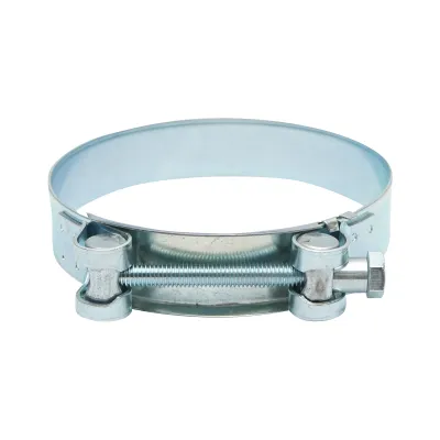 Colier forta, clema metalica zincata cu surub W1 pentru furtunuri 104-112mm Breckner Germany